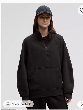 Lululemon Black Scuba